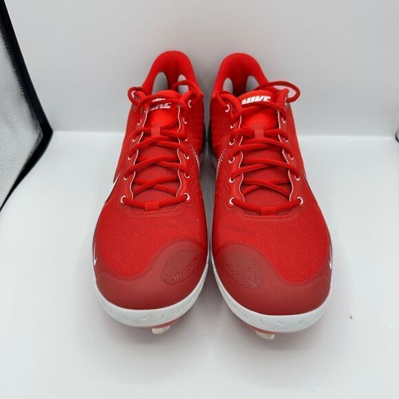 Nike Alpha Huarache Elite 3 Low Baseball Cleats Red White Size 8.5,13 CK0746-600 - Picture 4 of 5